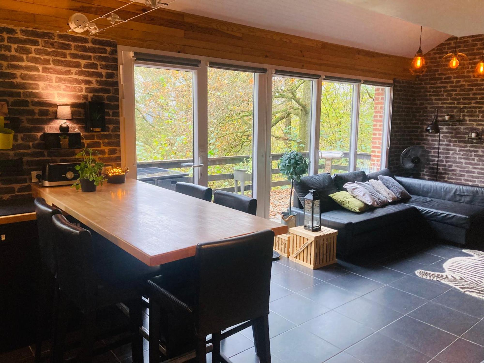 Woody Lodge - Duplex Nature Bonsoy Ardennes Hastiere-par-dela エクステリア 写真